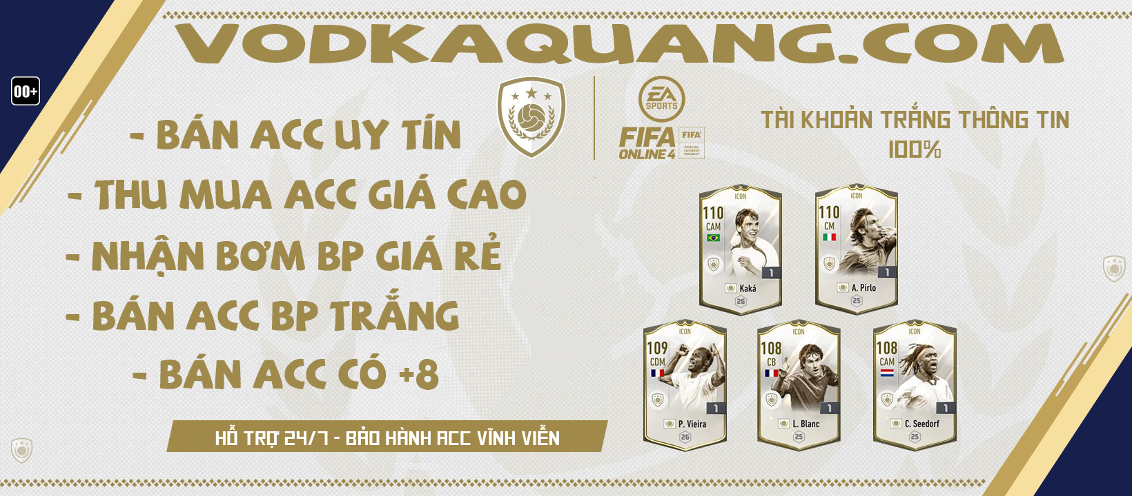 hướng dẫn mua bp trắng fifa fo4 tại shop vodkaquang.com